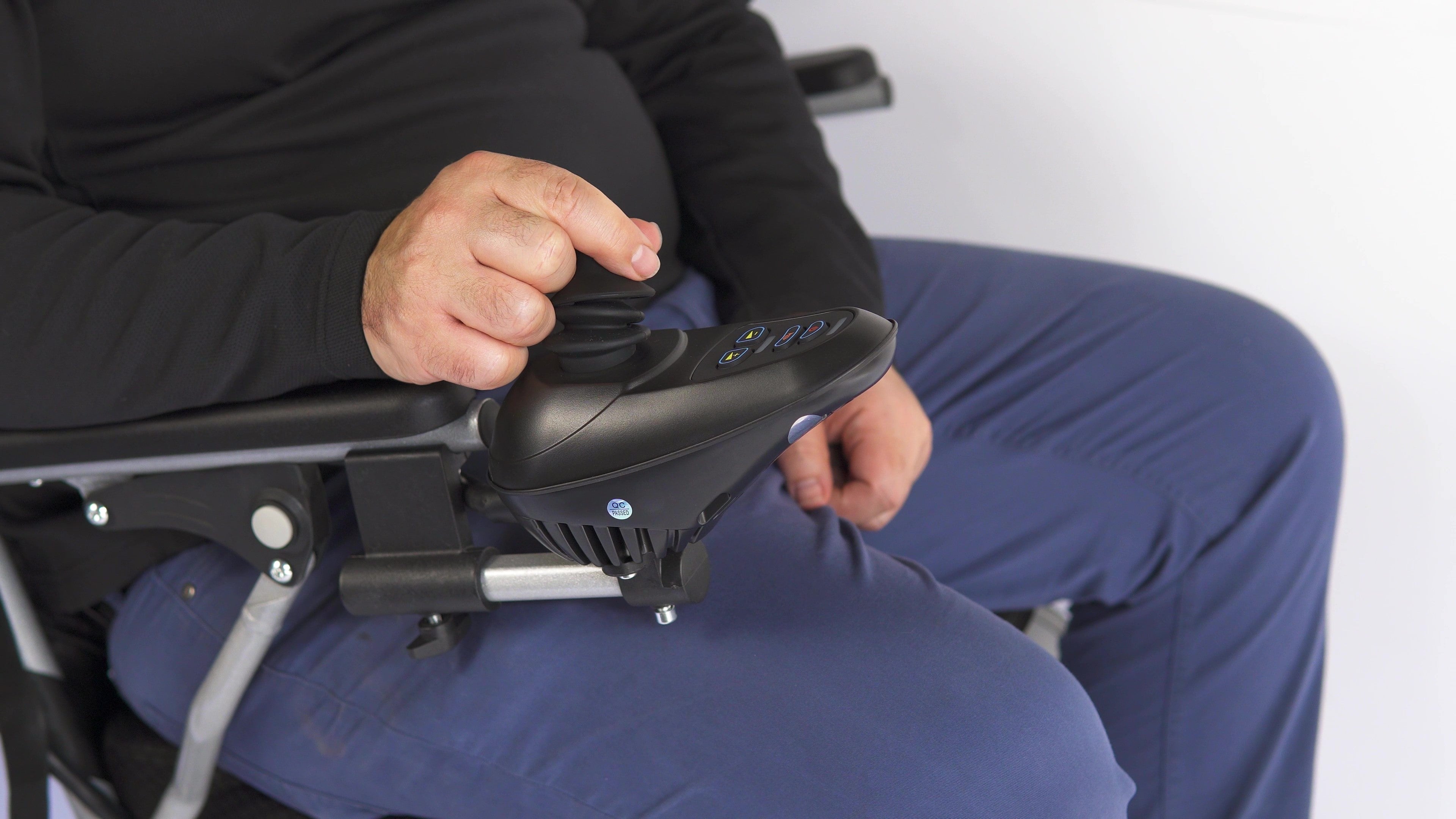 Load video: Watch this short video to see how the Electric PowerLite Wheelchair transforms everyday movement with ease and independence.